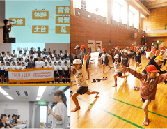 全国の幼稚園・小中学校での指導!